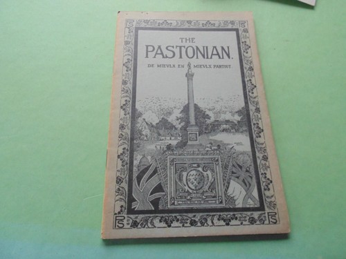 The pastonian magazine for - the,