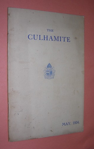 The culhamite may 1934 - may,