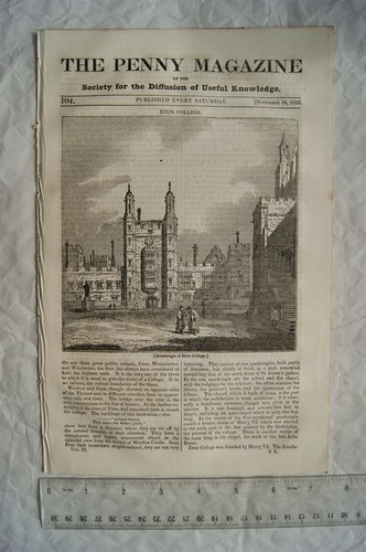 1833 the penny magazine - penny,