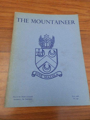 The mountaineer magazine mount - the,