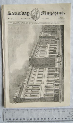 1833 the saturday - 1833, magazine