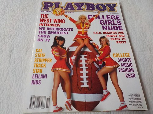 Playboy magazine october 2001 - playboy,