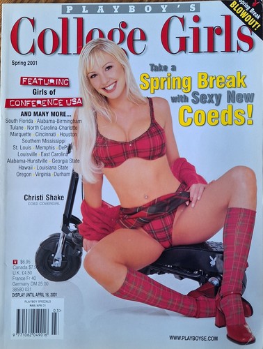 Playboy magazine college - magazine,