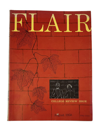 Flair magazine august 1950 - magazine,