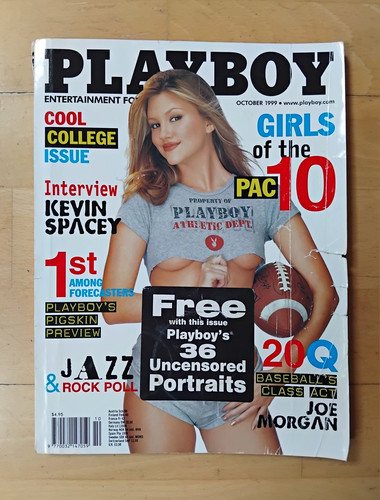 Playboy magazine oct 1999 - magazine,