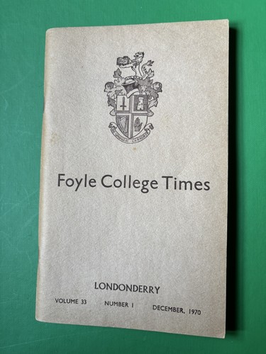 Foyle college times - foyle,