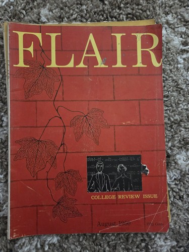 Flair magazine august 1950 - august,
