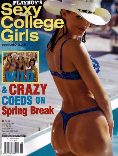 Playboy college girls magazine - girls,