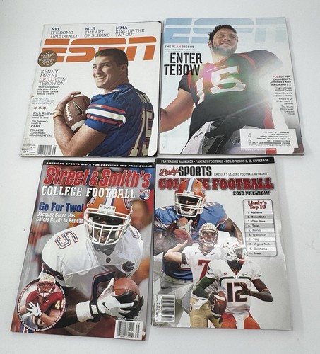 College football magazine lot - football,